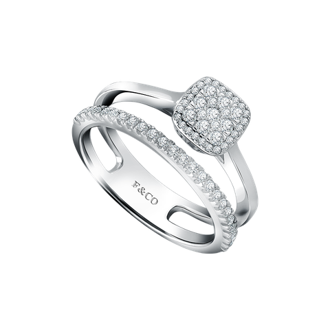 Frank & co. Crest Trendy Ladies Ring