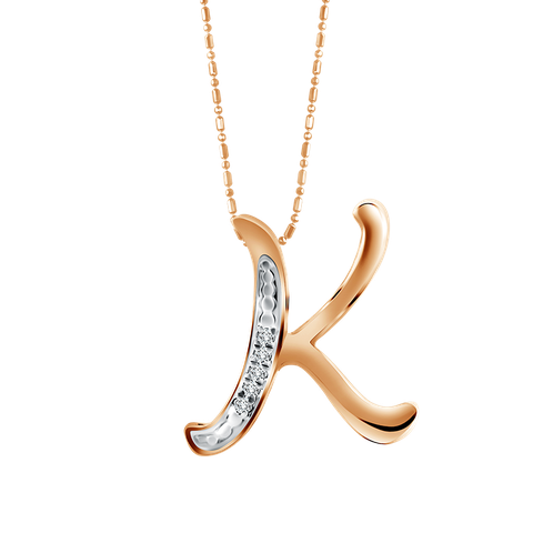 Frank & co. Initial K Pendant