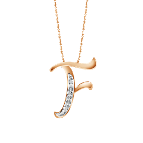 Frank & co. Initial F Pendant