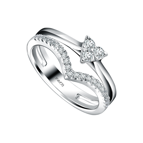 Frank & co. Crest Refined Ladies Ring