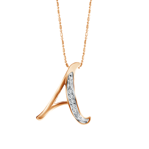 Frank & co. Initial A Pendant