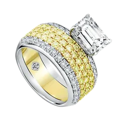 i-said-mondial-2026-champagne-emerald-ladies-ring