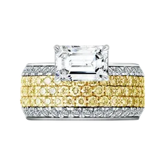 i-said-mondial-2026-champagne-emerald-ladies-ring